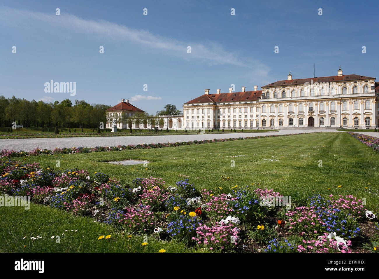 Schloss Schleißheim, Oberschleißheim bei München, Oberbayern, Deutschland, Europa Stockfoto