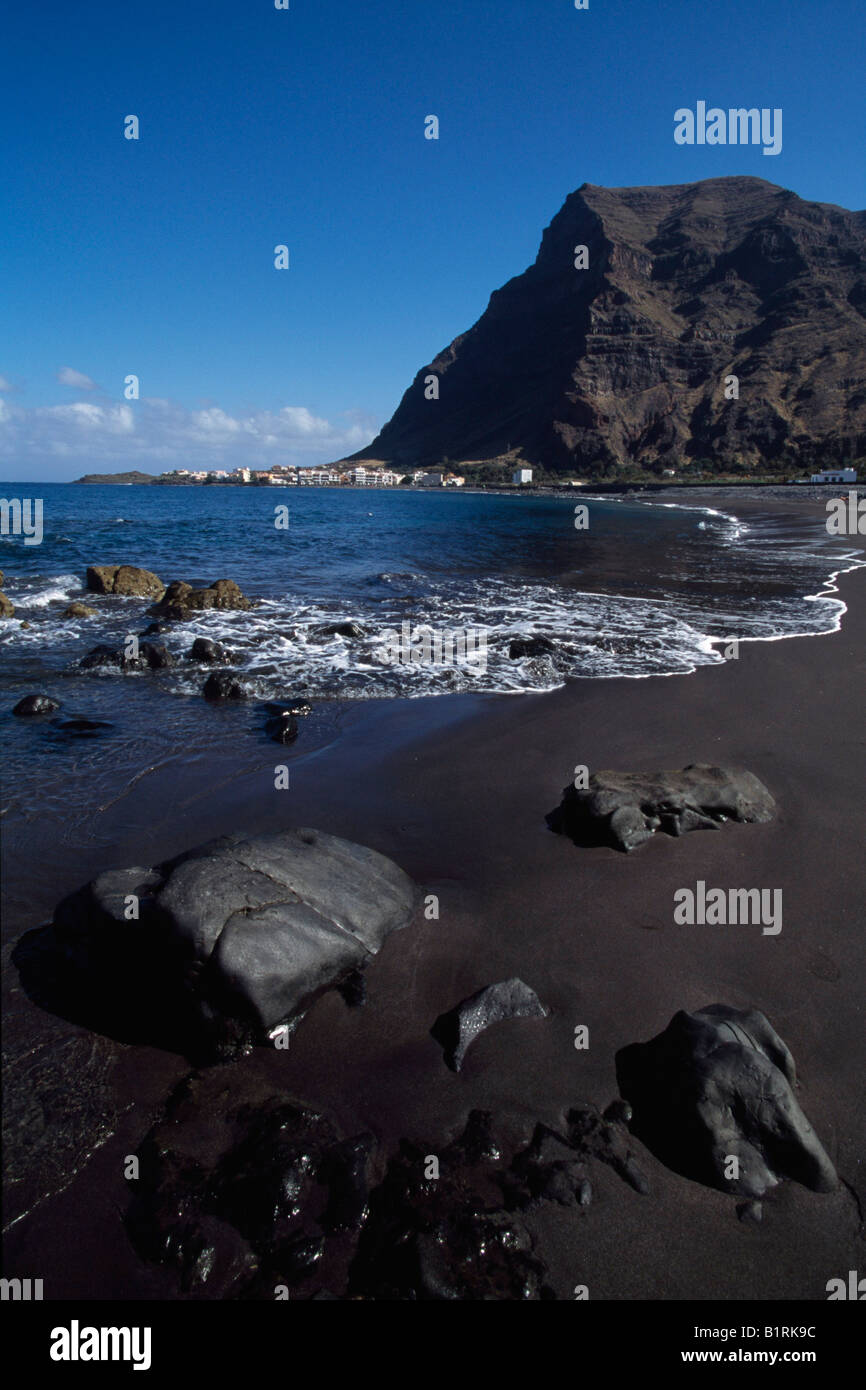 Vueltas, Valle Gran Rey, La Gomera, Kanarische Inseln, Spanien Stockfoto