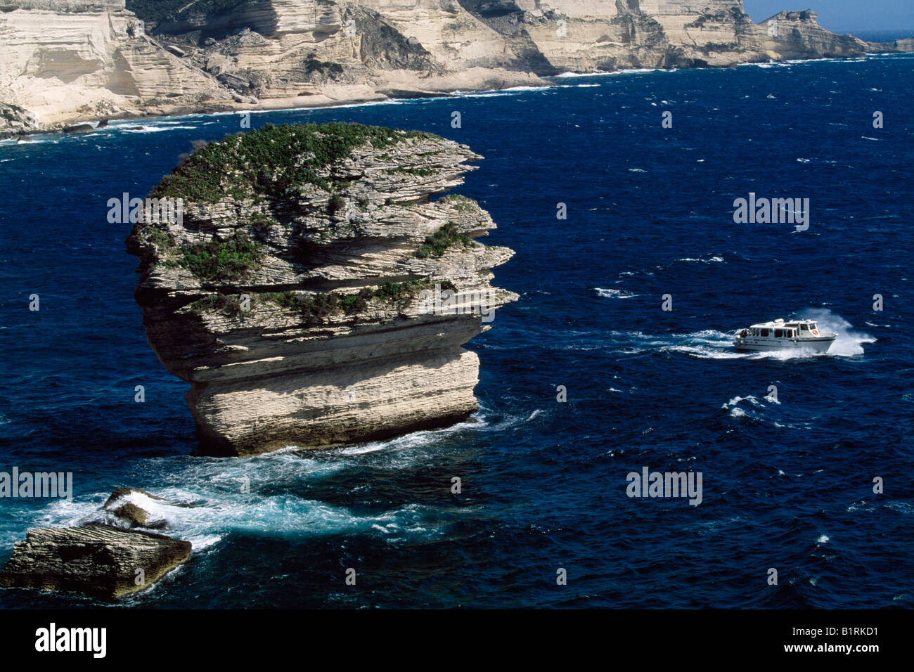 Le Feu de Sable, Bonifacio, Korsika, Frankreich Stockfoto