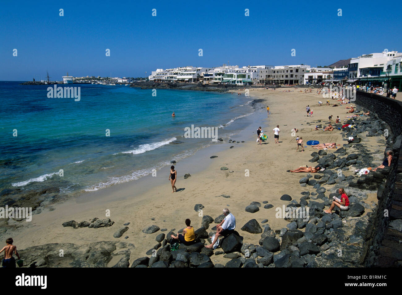 Playa Blanca, Teguise, Lanzarote, Spanien Stockfoto