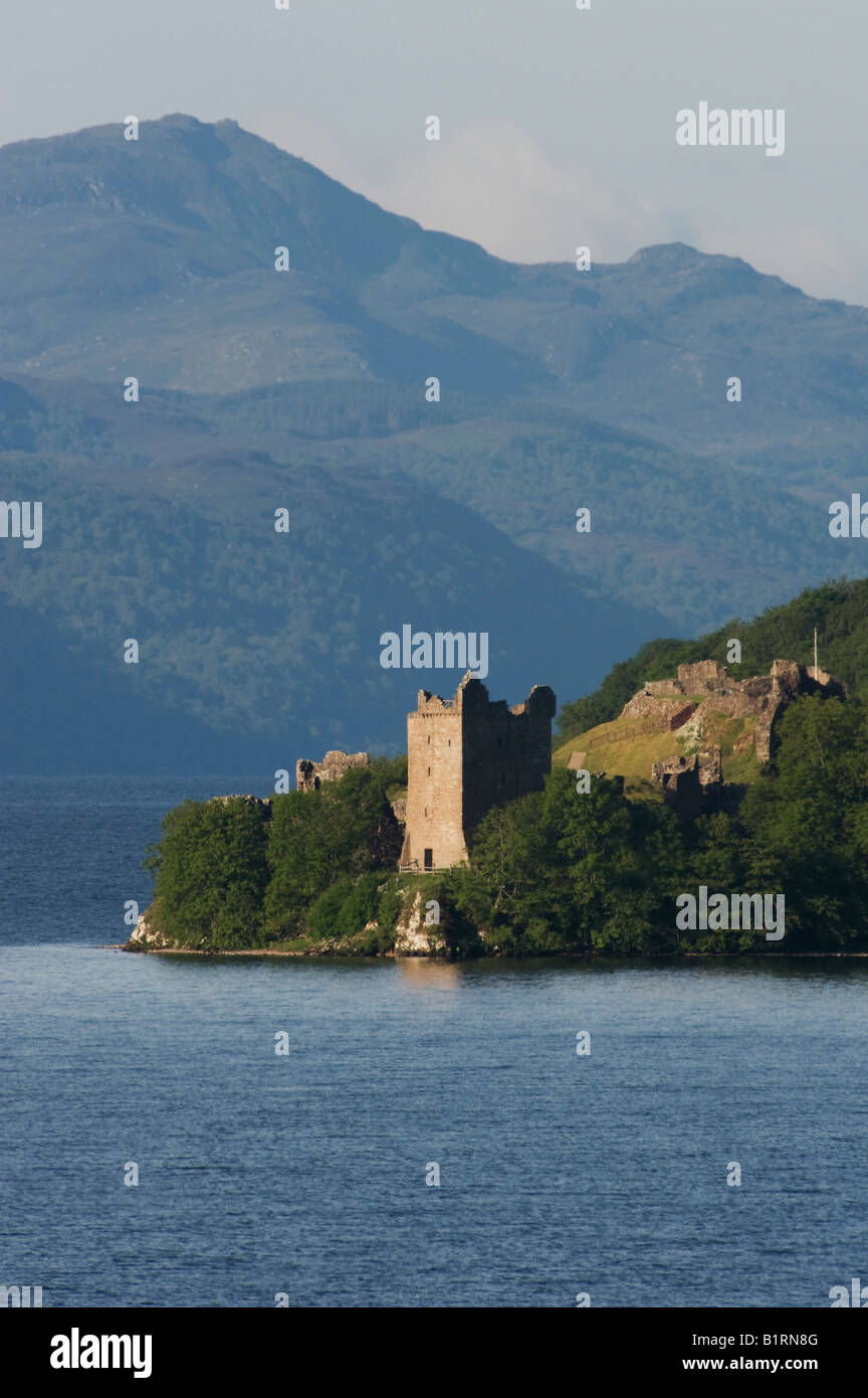 Urquhart Castle, Loch Ness, Schottland Stockfoto