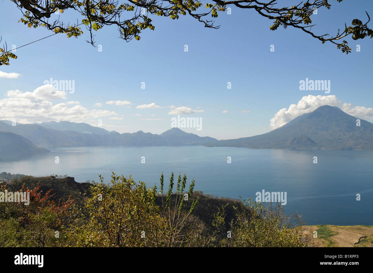 San Jorge La Laguna, Lake Atitlan, Guatemala, Mittelamerika Stockfoto