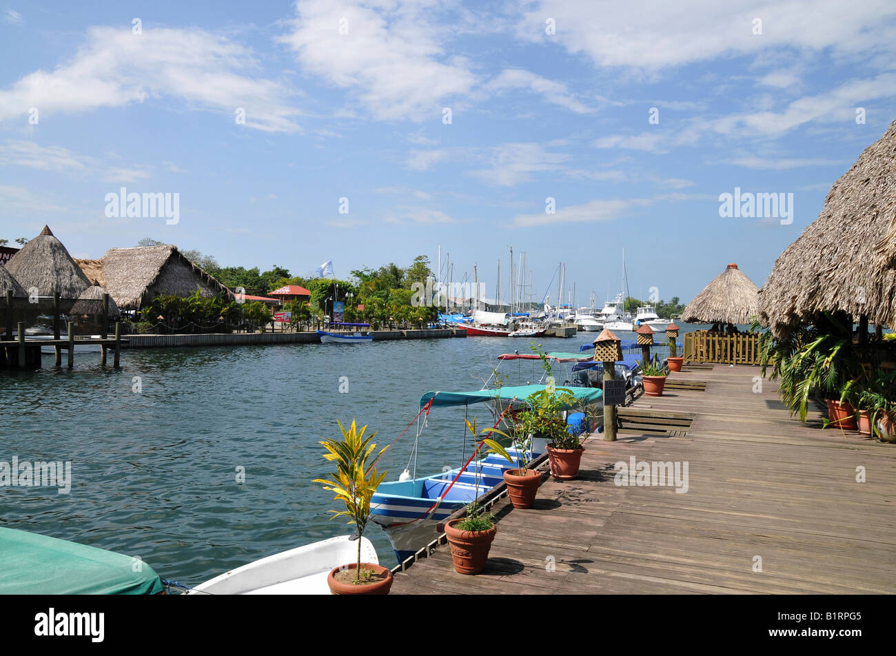 Yulu San Juan, Rio Dulce, Guatemala, Mittelamerika Stockfoto