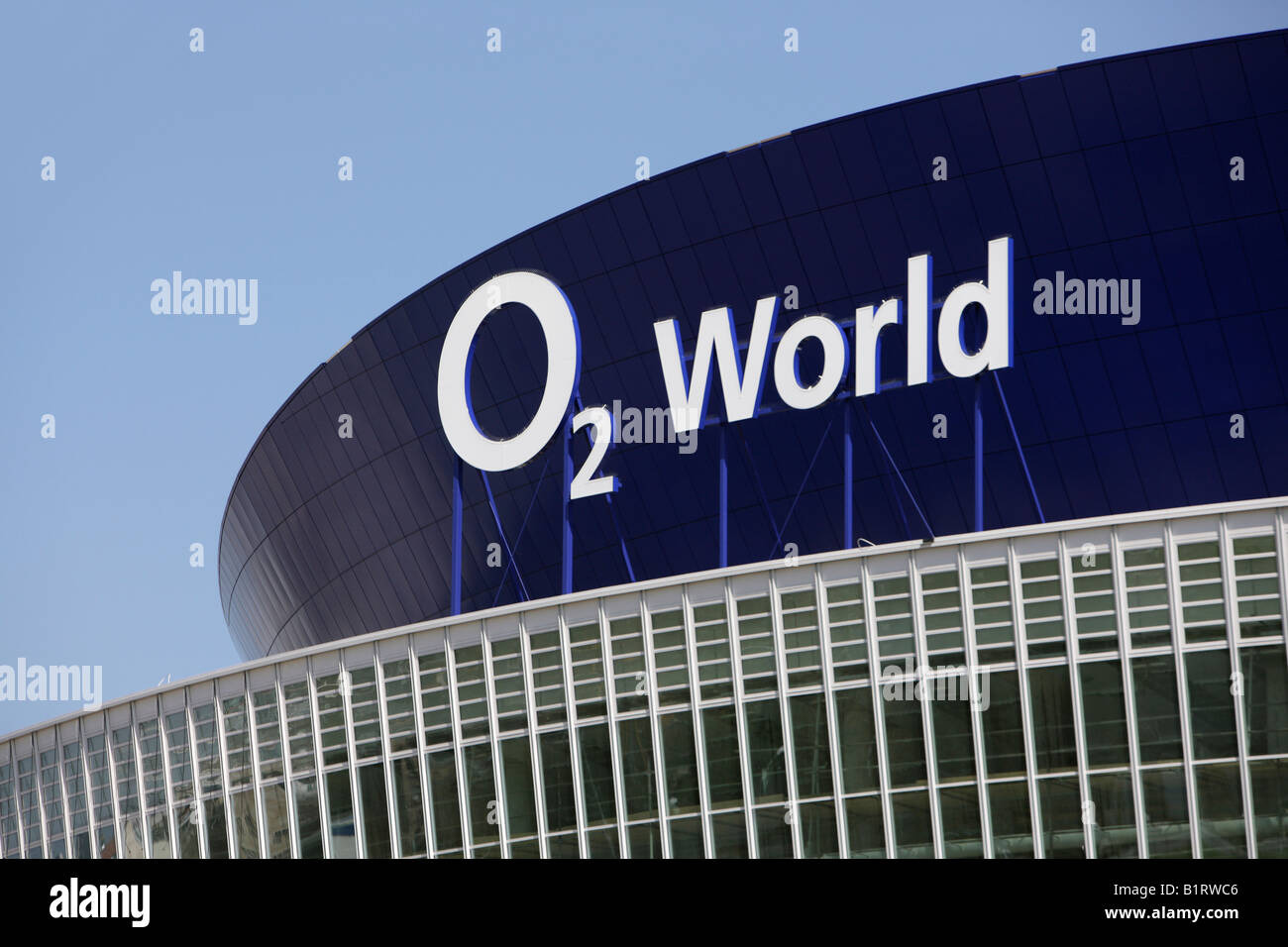 O2 World, Anschutz Entertainment Group Development GmbH, Veranstaltungsort in Berlin-Friedrichshain, Deutschland, Europa Stockfoto