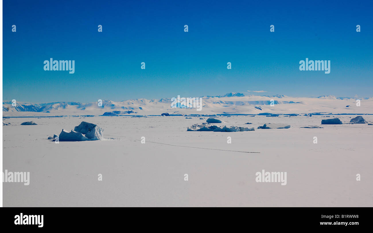 Eisberg in der Nähe von Cape Washington, Ross-Meer, Antarktis Stockfoto