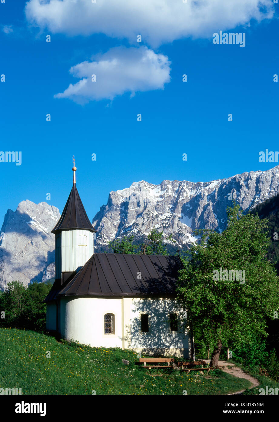 Antonius-Kapelle im Tal der Kaiser, Kufstein, Tirol, Austria, Europe Stockfoto