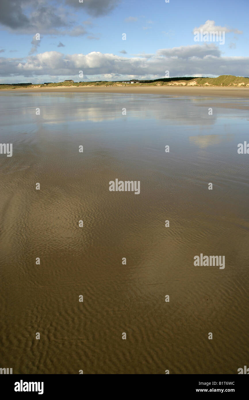 Bereich von Bay, Schottland. Späten Nachmittag Sonne auf der