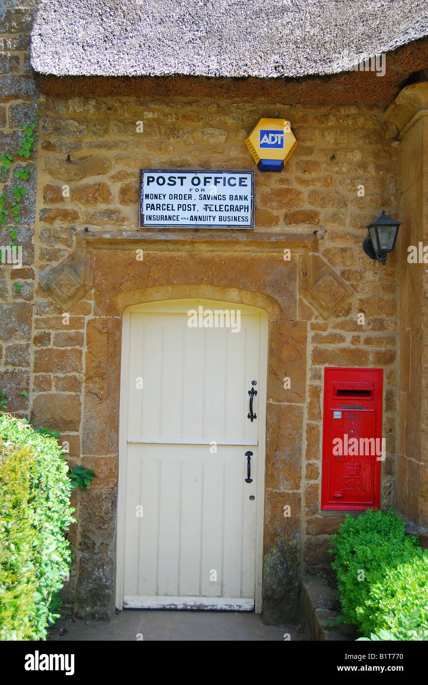 Alte Post, große Tew, Oxfordshire, England, Vereinigtes Königreich Stockfoto