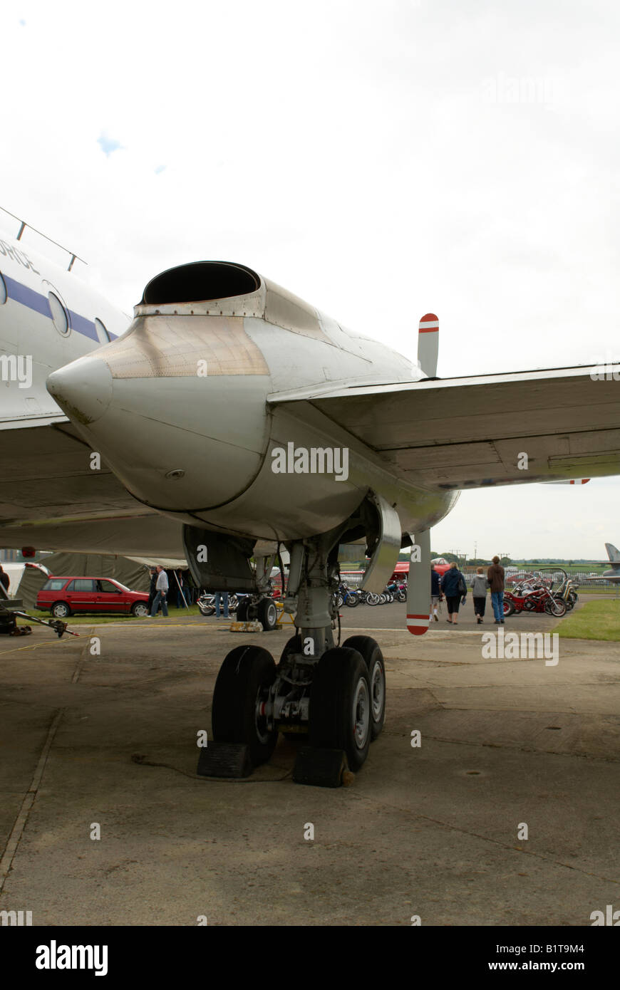 Bristol Typ 175 Britannia mit Proteus Motoren Kemble Airshow 2008 Stockfoto