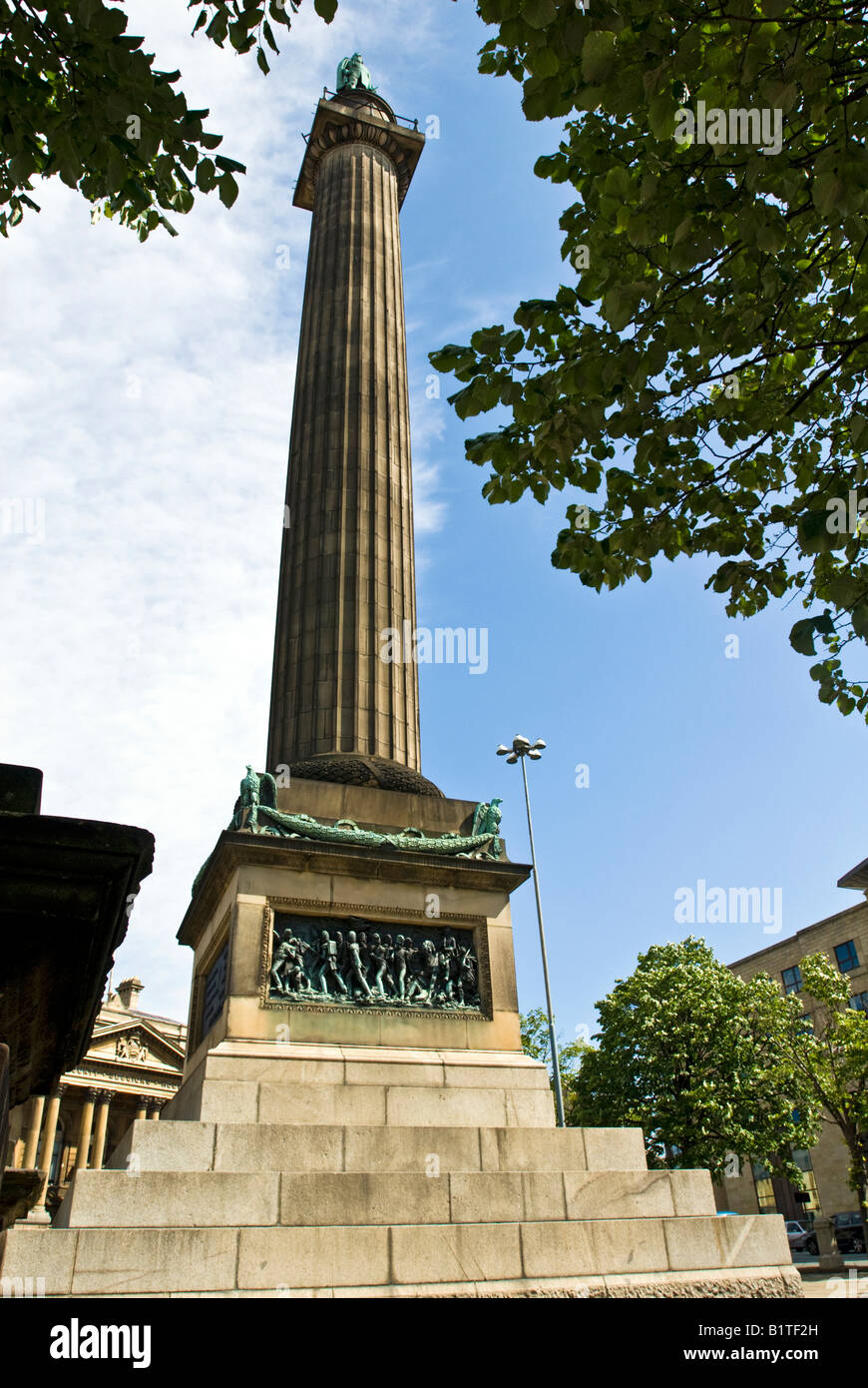 William Brown Street Wellington Monument Stockfoto