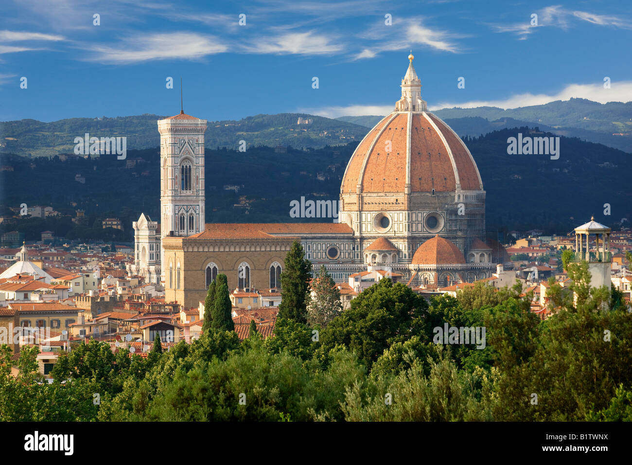 der Dom in Florenz Toskana Stockfoto