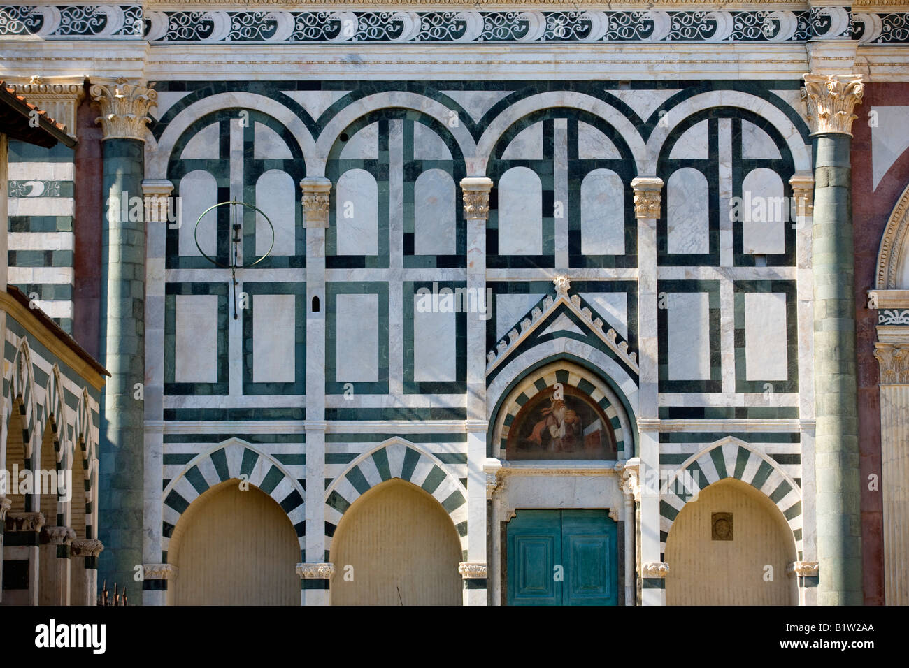 Kirche Santa Maria Novella in Florenz Stockfoto