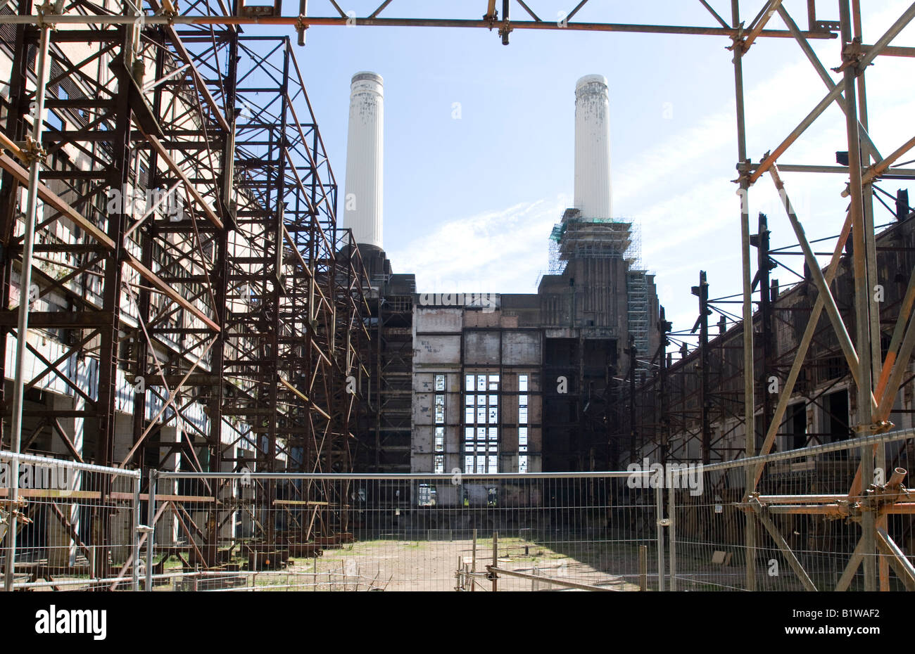 Battersea Power Station - London Stockfoto