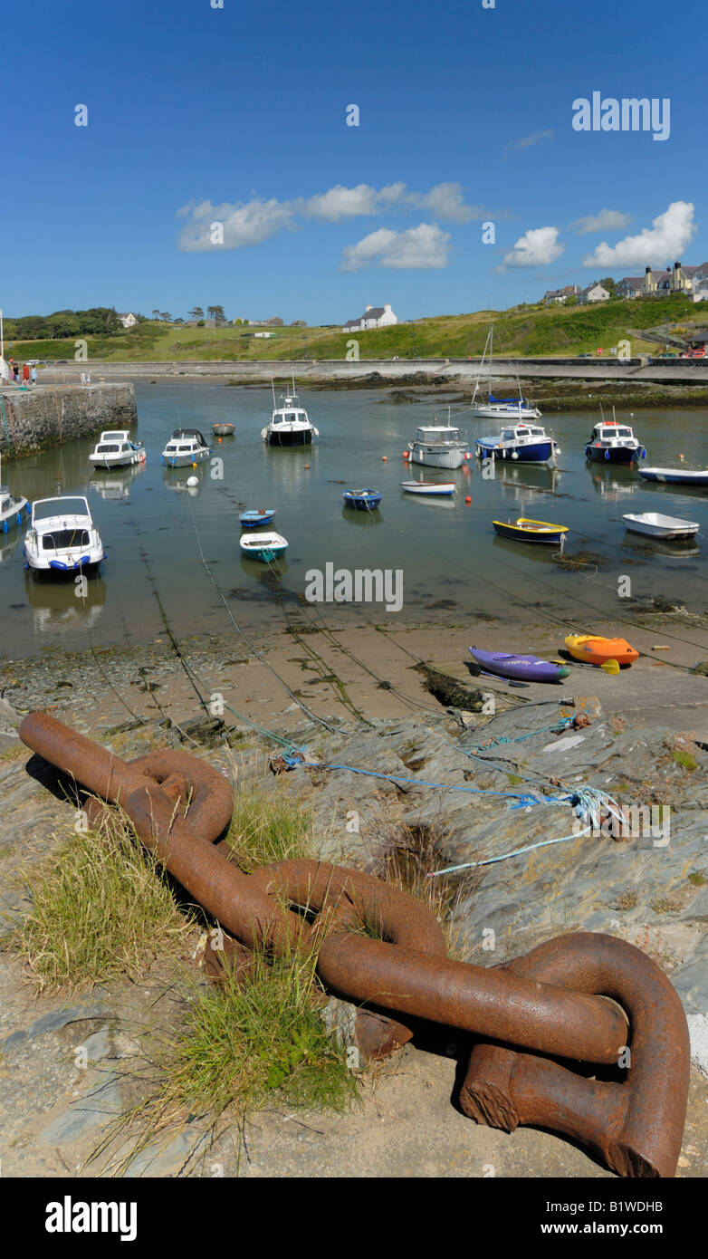 Cemaes Bay Anglesey Nordwales Stockfoto