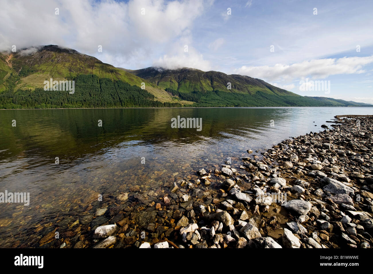 Loch Lochy. Lochaber, Highland, Schottland Stockfoto