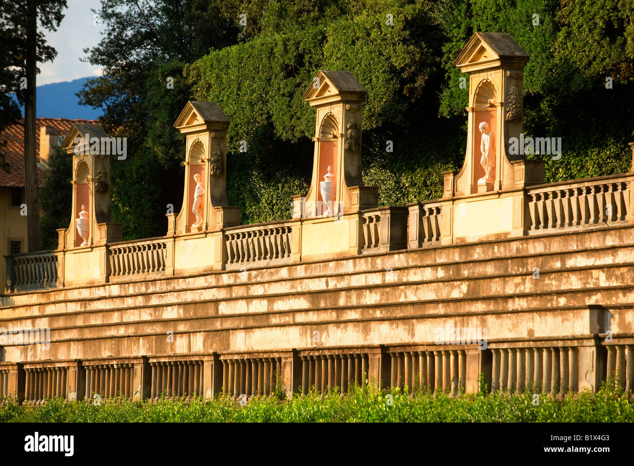 Boboli-Gärten in Florenz Stockfoto