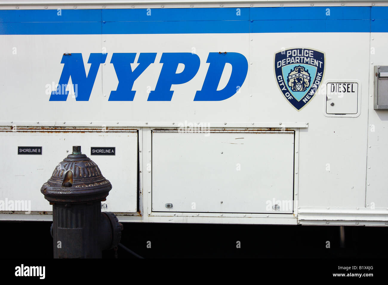 New York Police Department - New York City, USA Stockfoto