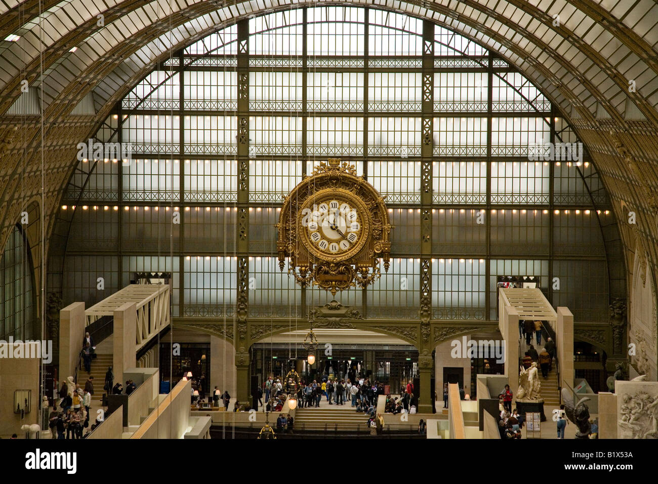 Musée d ' Orsay D Orsay Art Gallery and Museum innen Paris Frankreich Europa EU Stockfoto