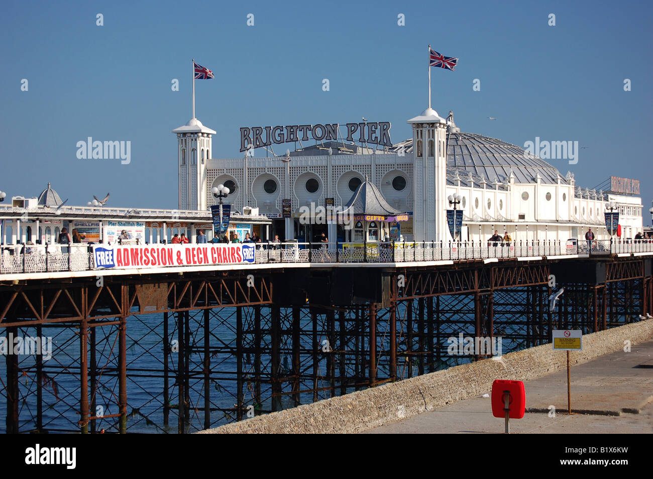 Brighton Pier, East Sussex, England Stockfoto