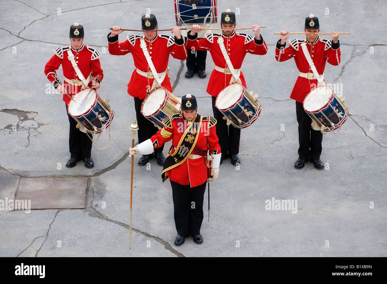 Fort Henry in Kingston, Ontario, Kanada, ist ein Museum und eine spektakuläre historische Stätte. Stockfoto
