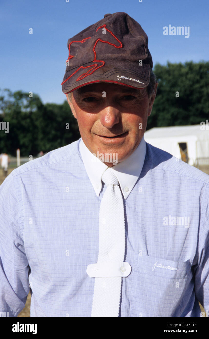 Die berühmte Show Jumper John Whitaker Stockfoto