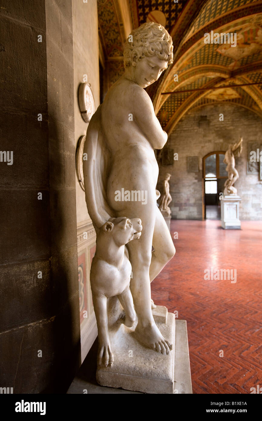 das Bargello Museum in Florenz Stockfoto