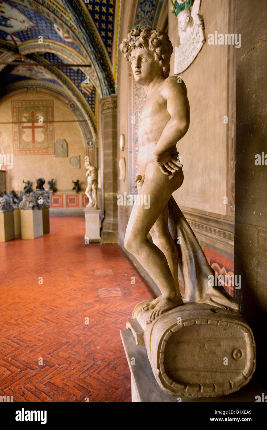 Bargello Museum in Florenz Stockfoto