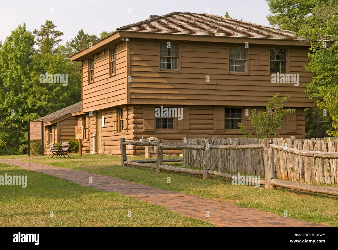 Andrew Jackson State Park Lancaster Südcarolina USA Stockfoto