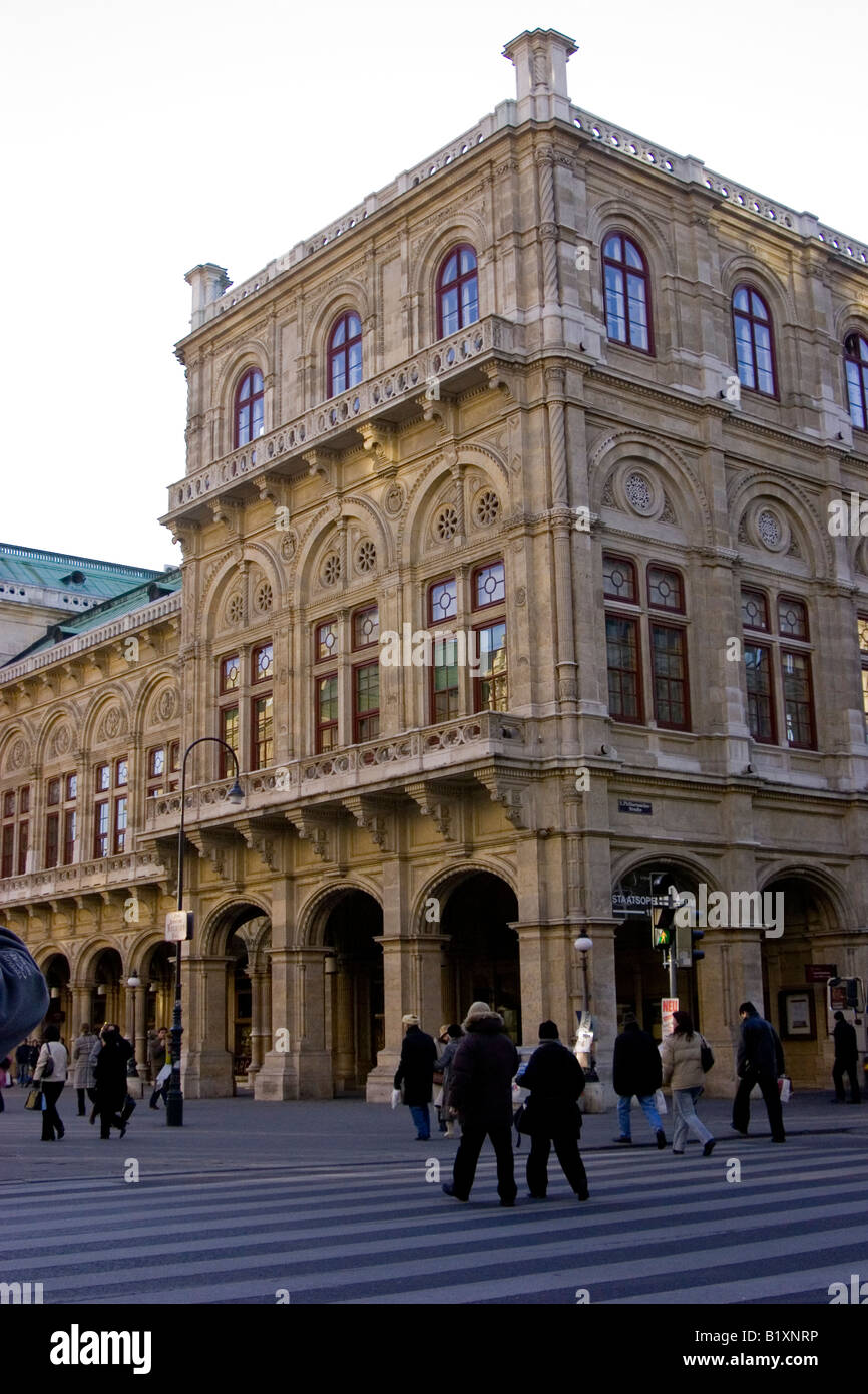 Wien, Wien, alte Architektur in Wien Zentrum Stockfoto