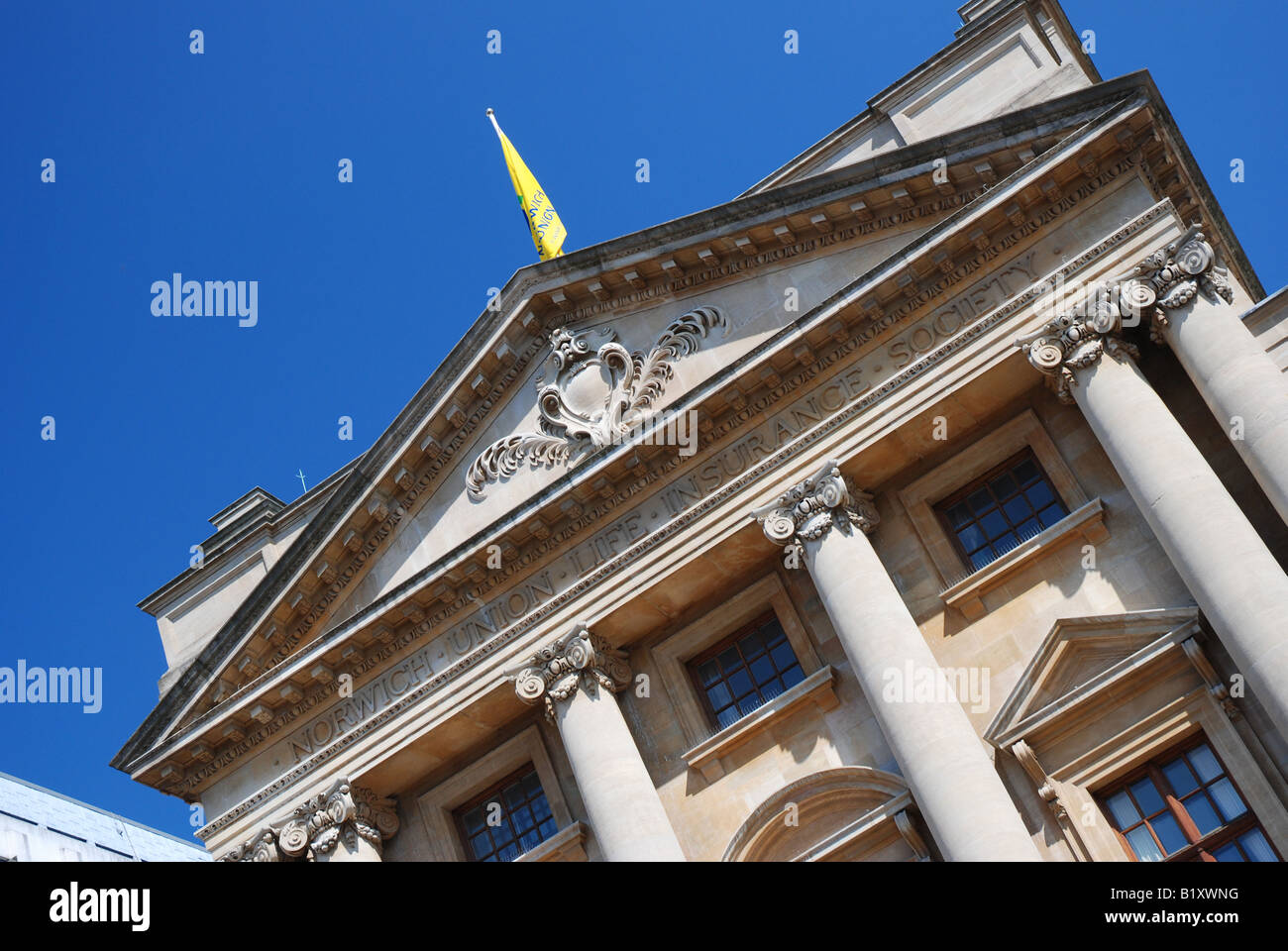 Surrey Haus/Marmorsaal, Norwich Union HQ, England Stockfoto