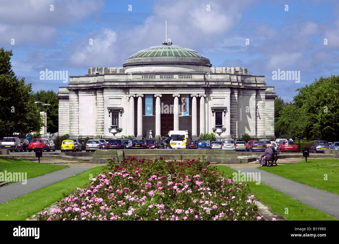 Lady Hebel Kunstgalerie in Port Sunlight Dorf auf der Wirral. Stockfoto