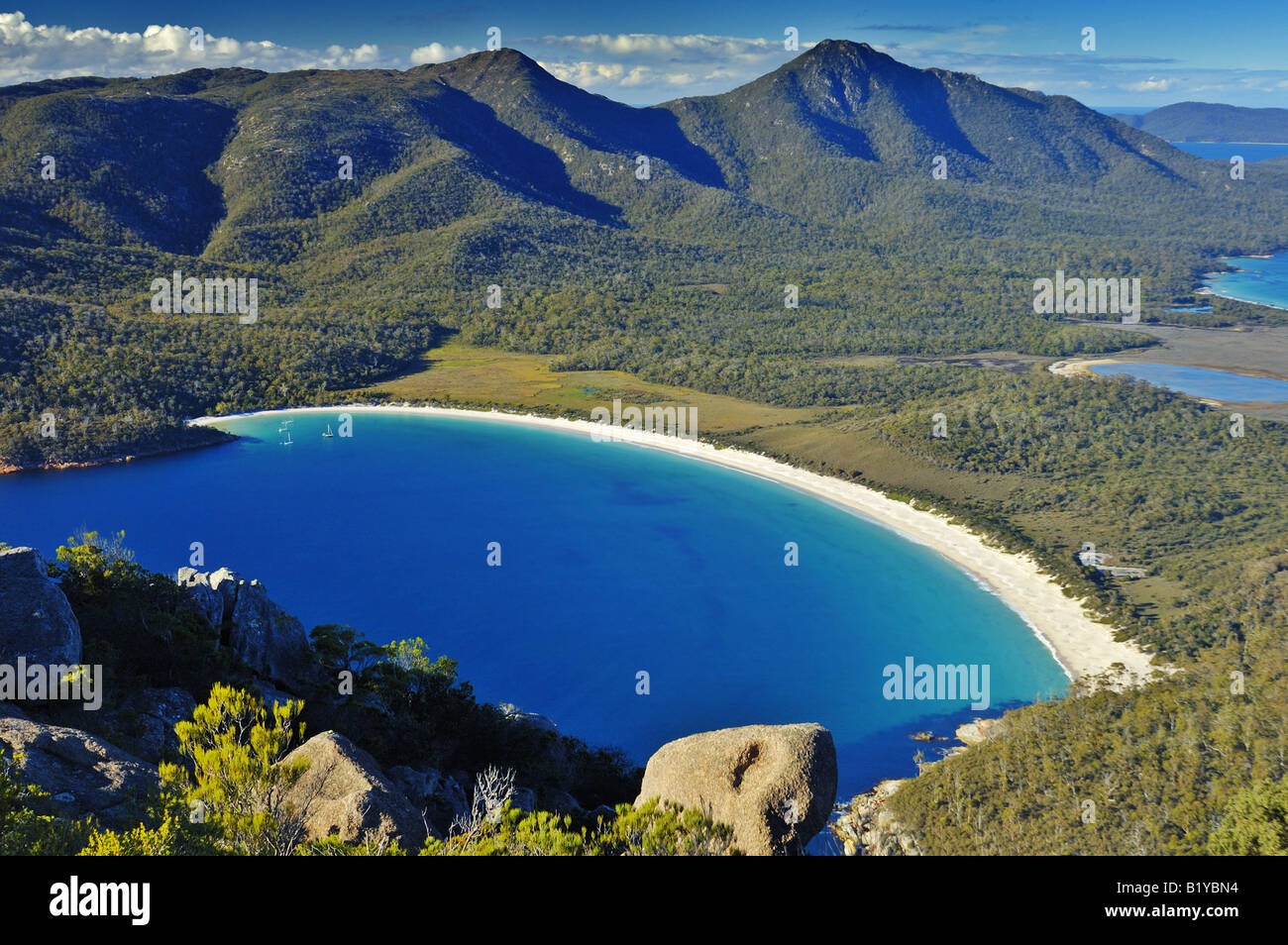Wineglass Bay Stockfoto