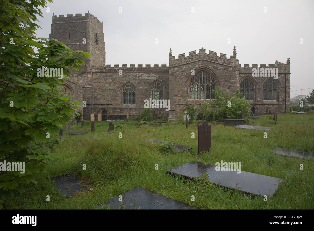 Kirche von Saint Beuno, Llyn, Wales, UK Stockfoto