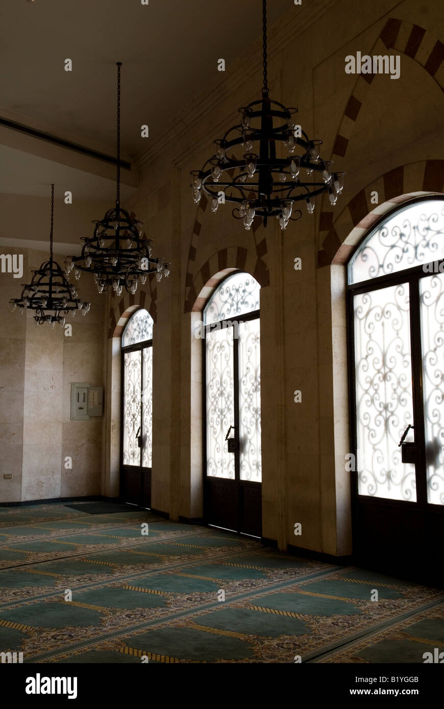 Sultan Muhammad al Fati7 Moschee Beirut Libanon Nahost Stockfoto