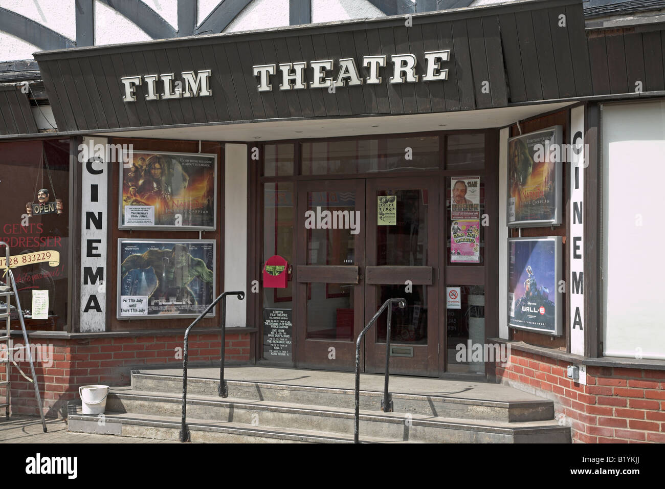 Kleinen independent-Film Theater Kino Leiston, Suffolk, England Stockfoto
