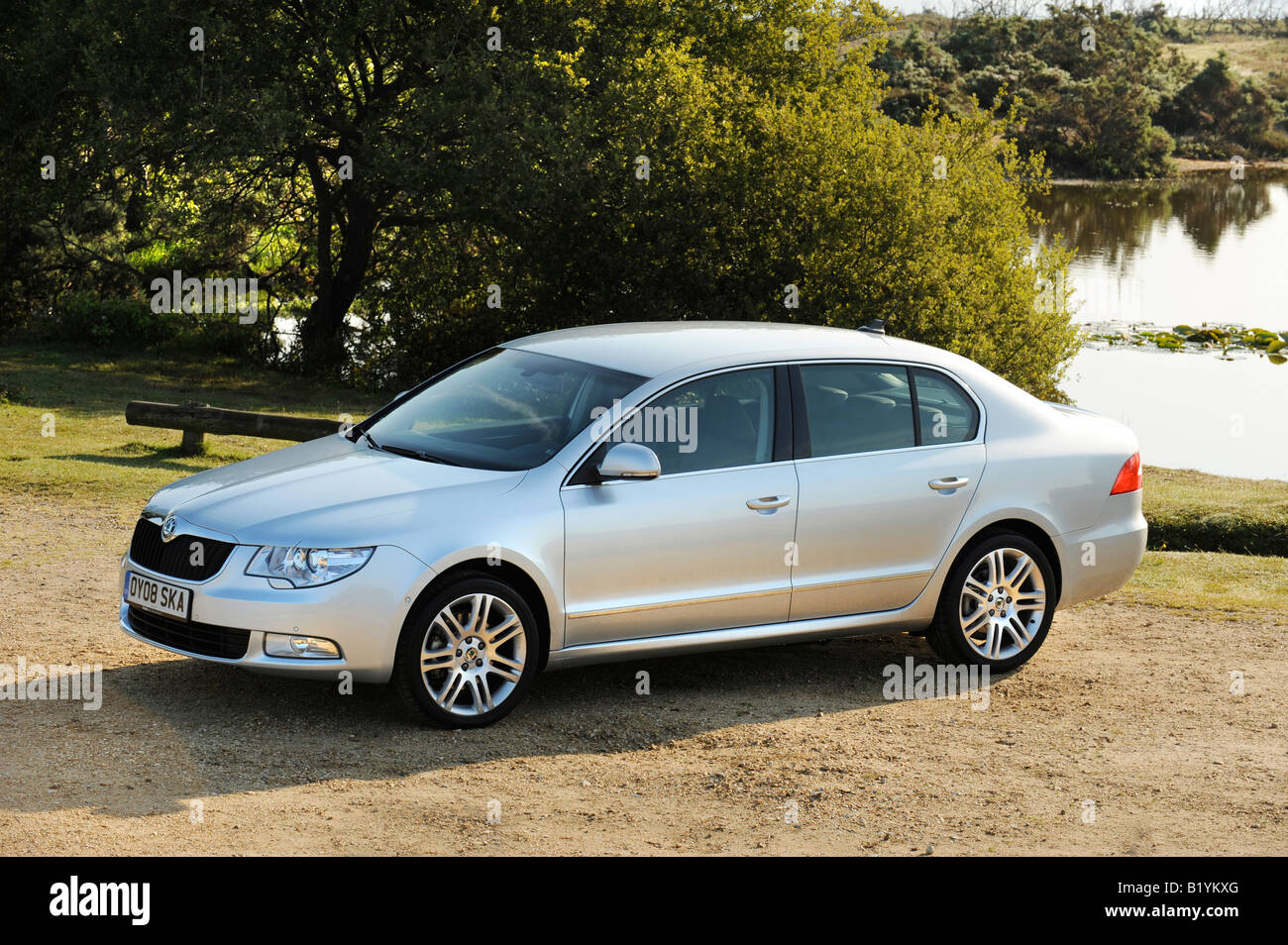 2008 Skoda Superb Stockfoto