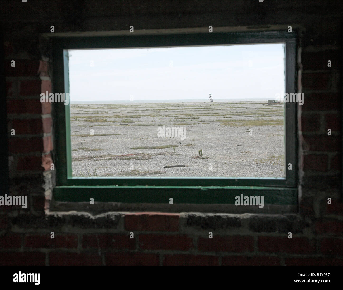 Schindel Grate ehemaligen Testgelände, Orford Ness, Suffolk Stockfoto