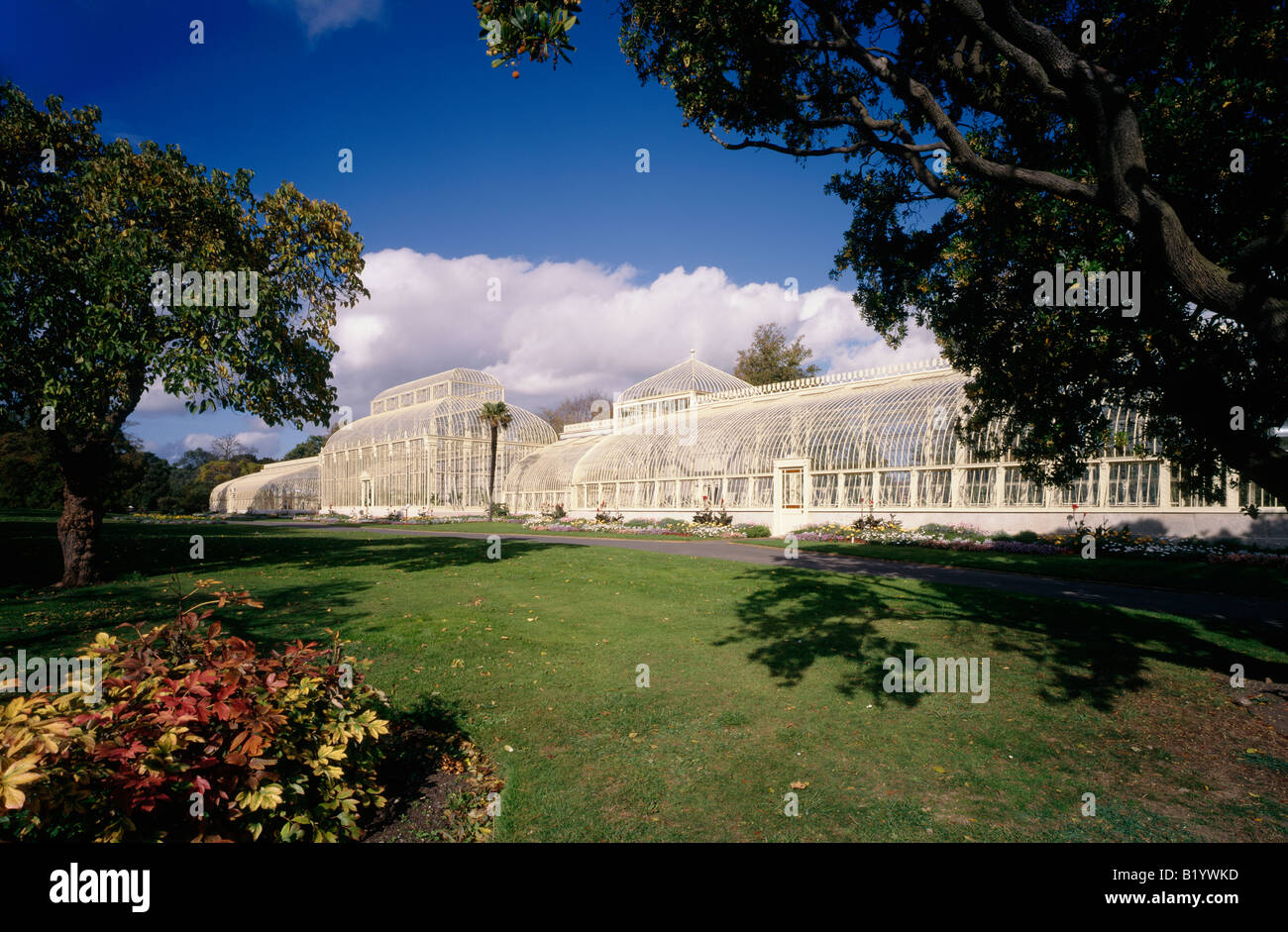 Turner krummlinigen Gewächshaus an den Botanischen Garten Dublin Irland Stockfoto