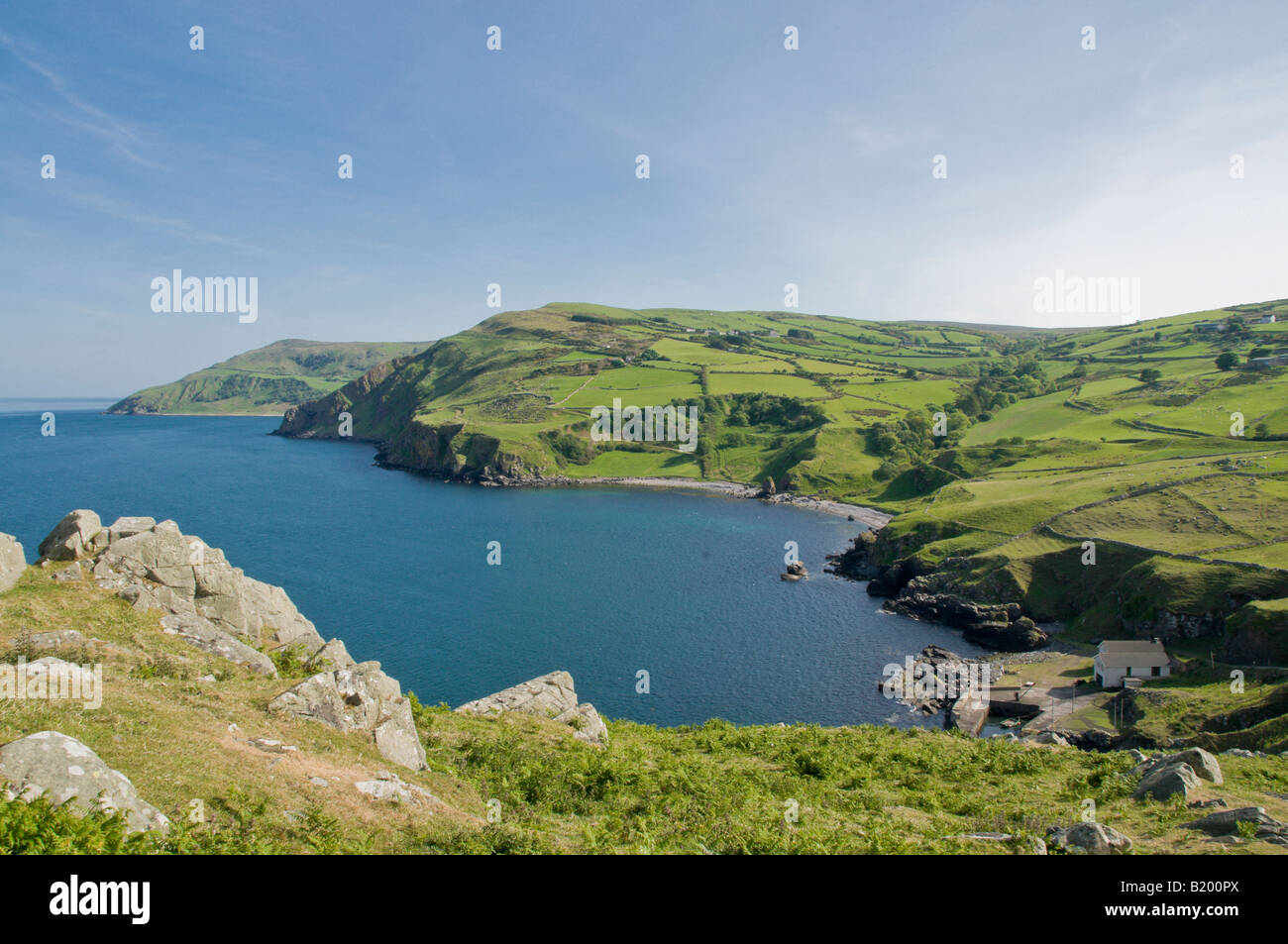 Causeway Coastal Route, Nordirland Torr Head, Co. Antrim, wie in der HBO Serie Game of Thrones enthalten Stockfoto