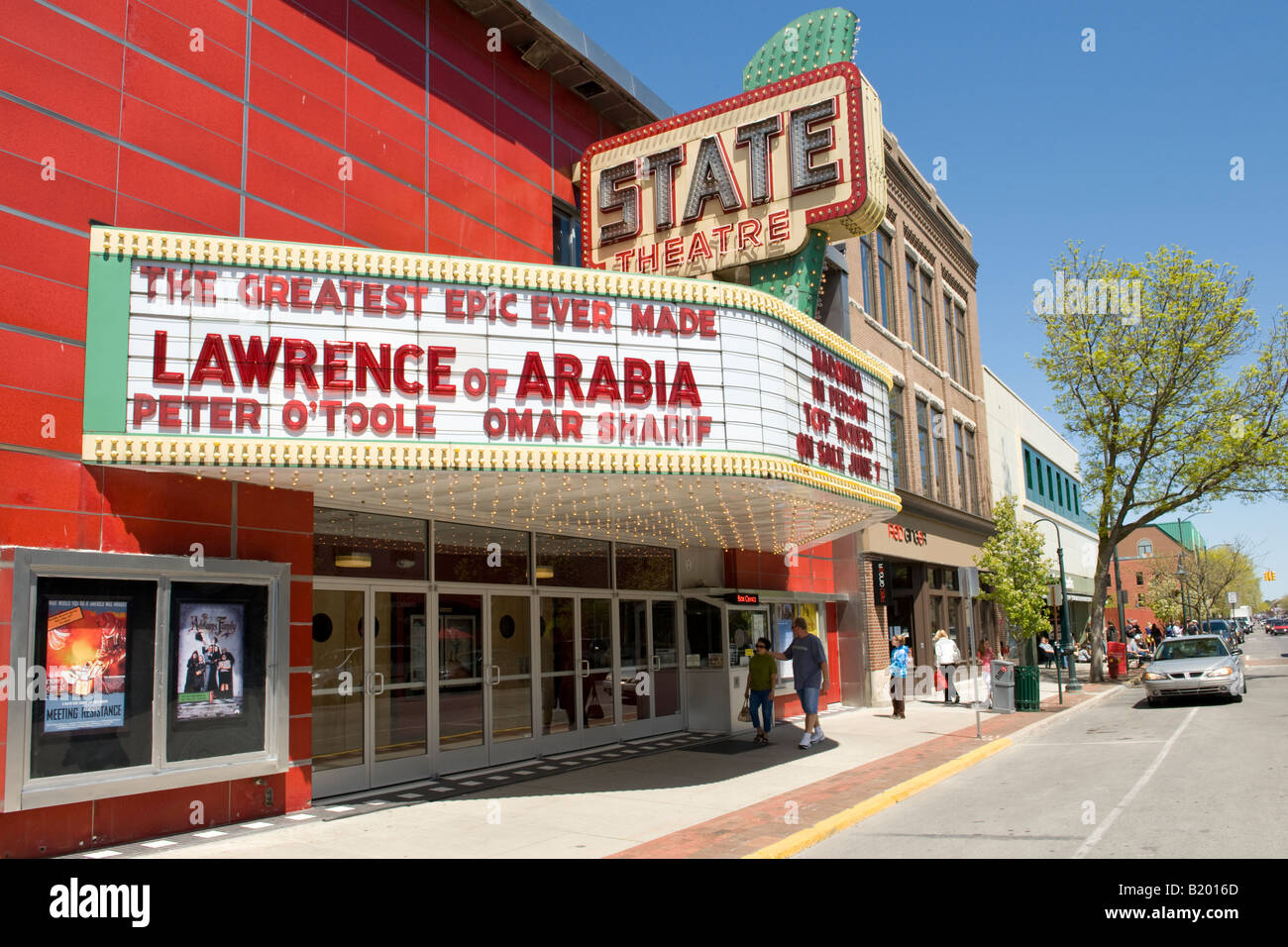 Staatstheater in Traverse City, Michigan USA Stockfoto