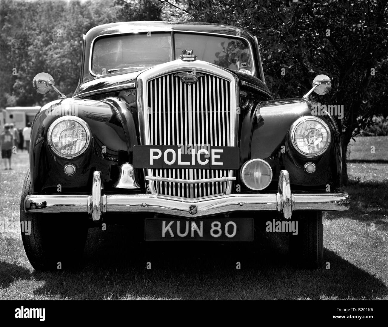 Wolseley Polizei Auto Stockfoto