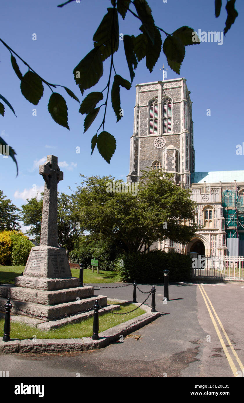 Die Kirche St. Edmund in Southwold, Suffolk, England. Stockfoto