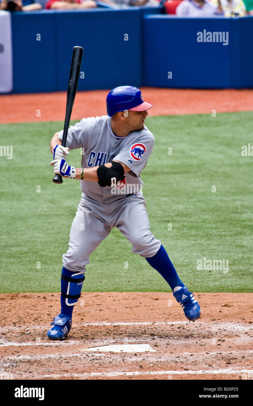 Toronto - 14. Juni 2008 - Chicago Cubs Vs Toronto Blue Jays.  Chicago gewann 6: 2. Stockfoto