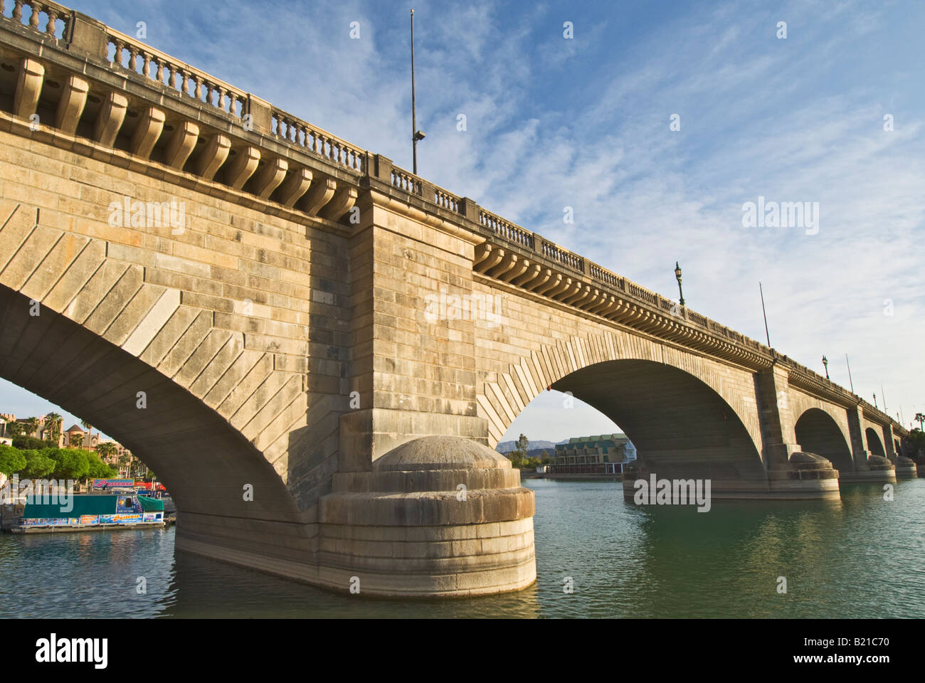 Arizona Lake Havasu City London Bridge Stockfoto