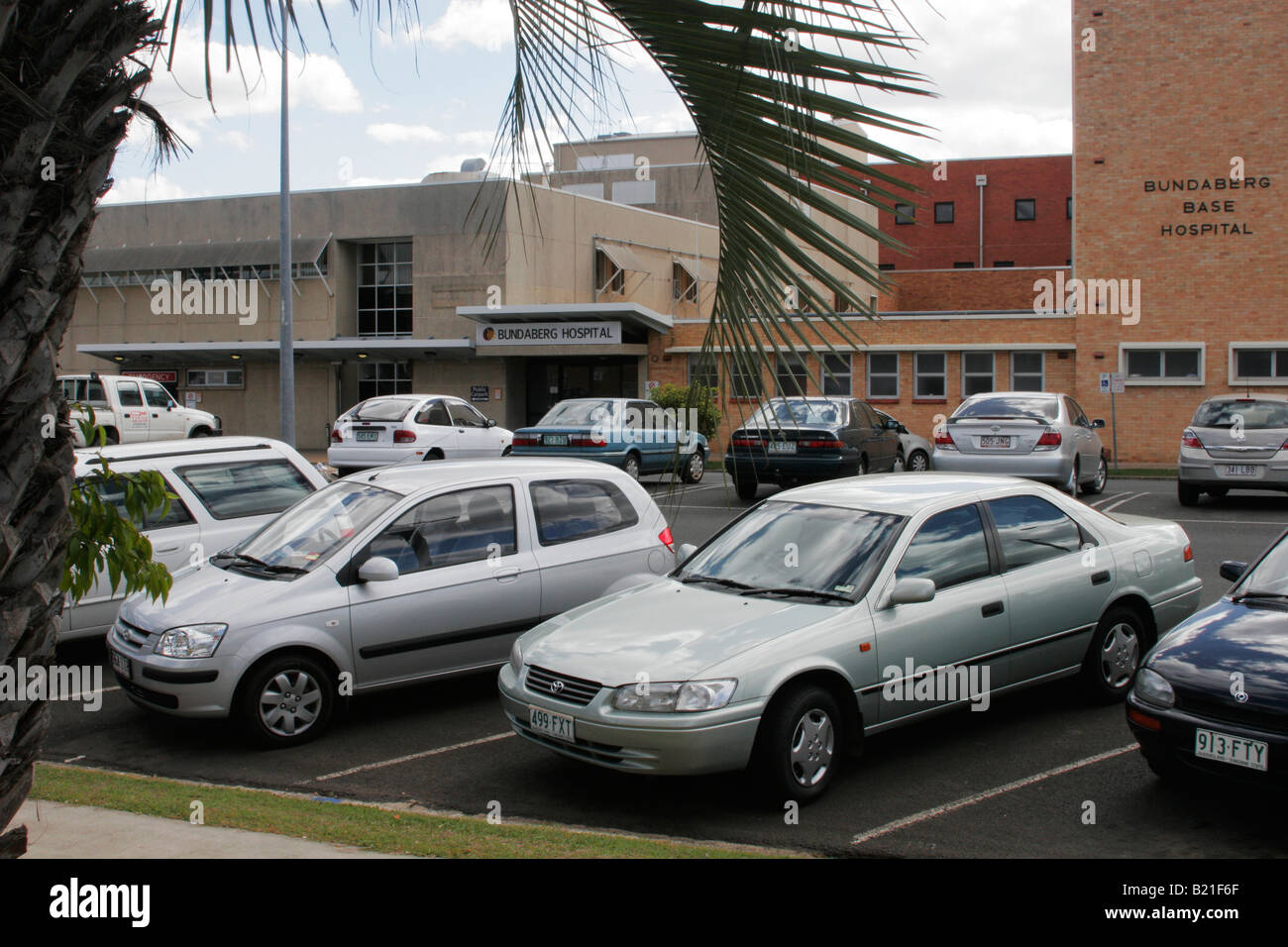 Bundaberg base hospital Stockfoto