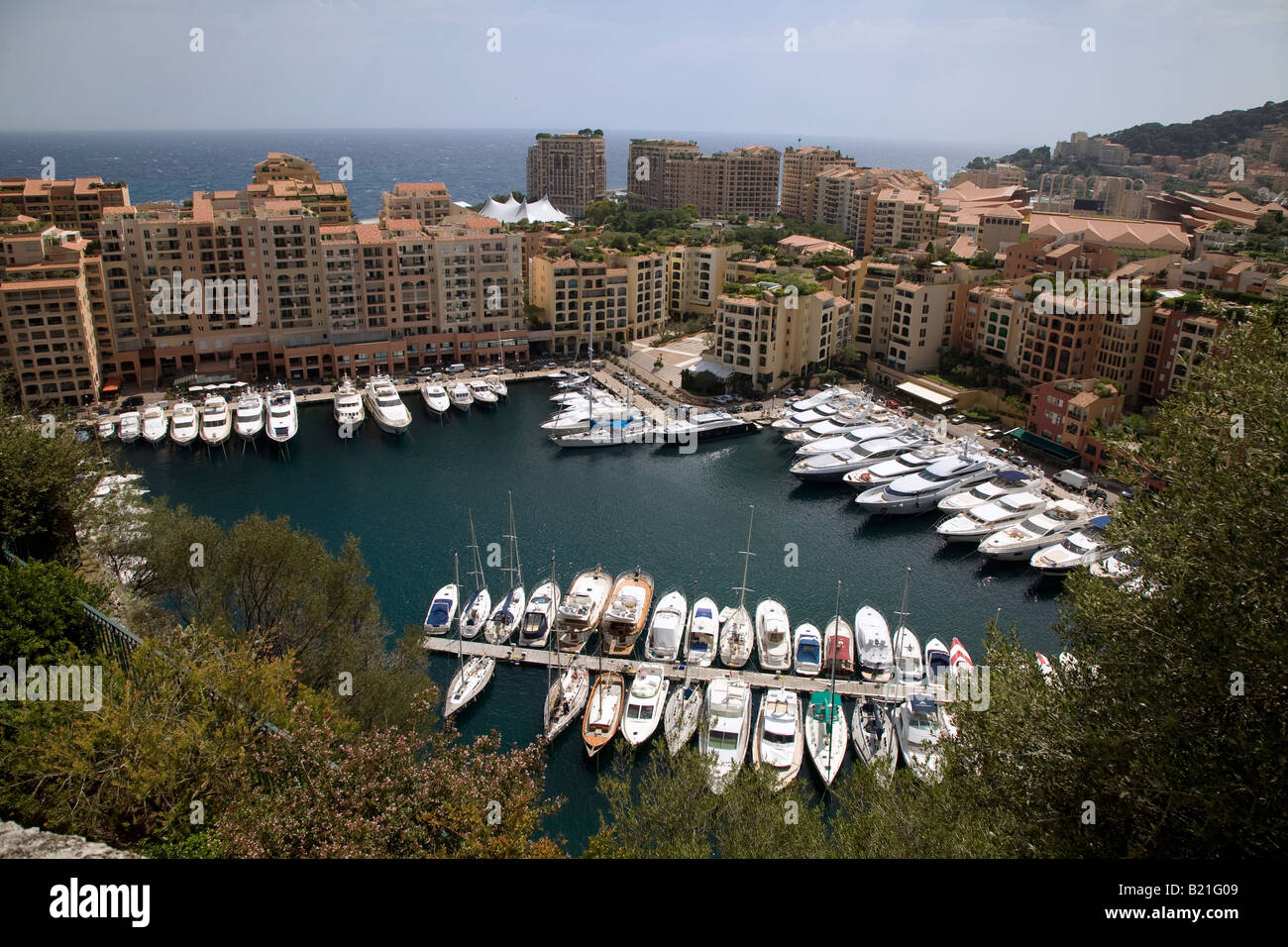 FÜRSTENTUM MONACO SÜDFRANKREICH Stockfoto