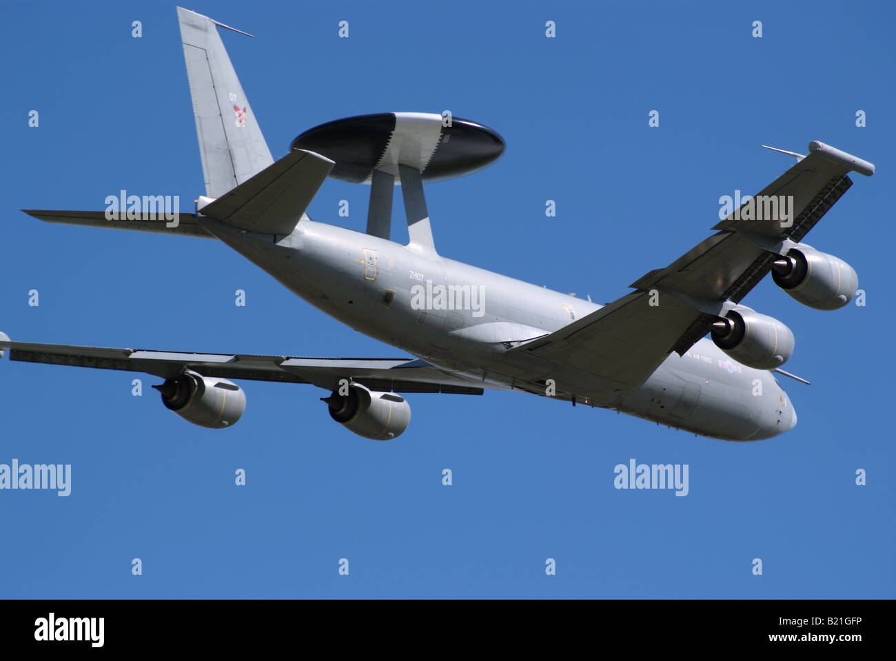 BOEING E3 SENTRY DER ROAYAL AIR FORCE. UK Stockfoto