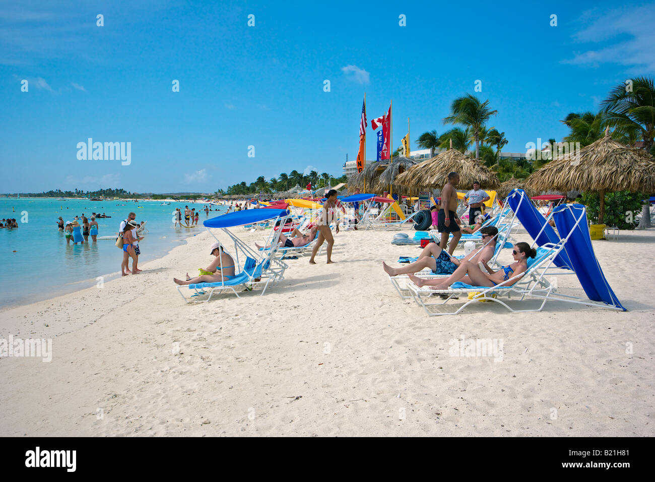 Aruba beach Stockfoto