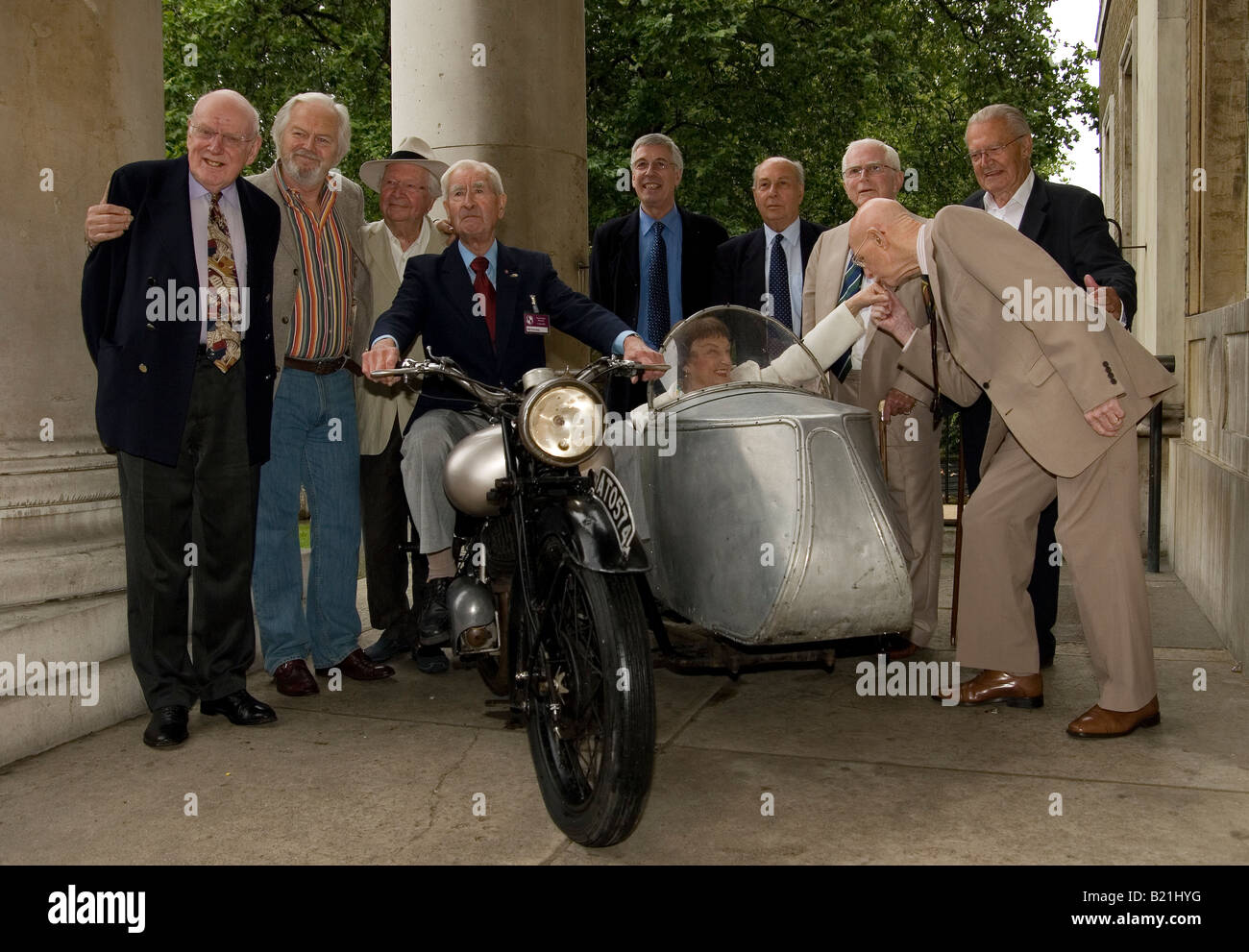 Papas Fernsehsendung Armee 40. Jahrestag Imperial War Museum Stockfoto