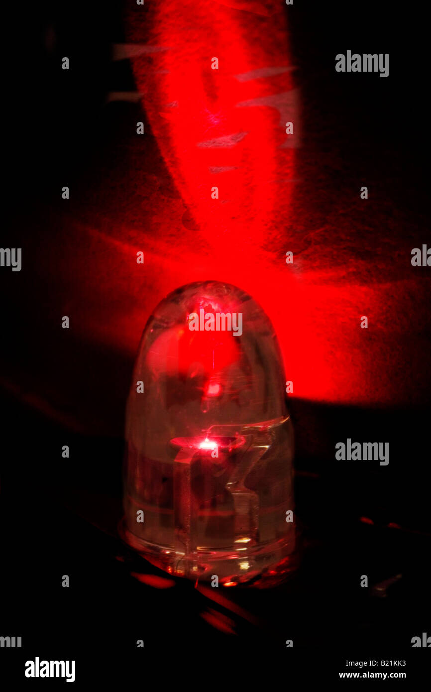 Licht emittierende diode Stockfoto
